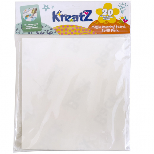 KreatZ - Magic Drawing Board Refill 20-pack i gruppen LEGETØJ / Skab & mal hos Spelexperten (90424)