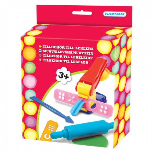 Modellervoks-tilbehør: Kagerulle m.m. i gruppen LEGETØJ / Skab & mal hos Spelexperten (915127)