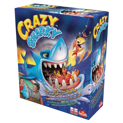 Crazy Sharky (DK) i gruppen SELSKABSSPIL / Børnespil hos Spelexperten (920046)