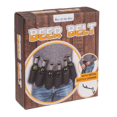 Beer Belt med flaskeåbner i gruppen LEGETØJ / Sjove gadgets hos Spelexperten (932096)