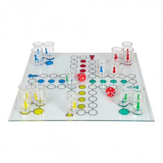 Ludo Drinking Game - Worth A Shot i gruppen SELSKABSSPIL / Partyspil hos Spelexperten (93257)