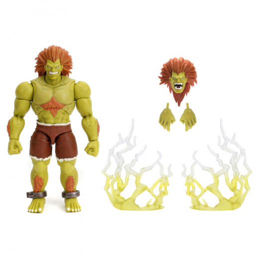 Street Fighter II Blanka Actionfigur 19 cm i gruppen LEGETØJ / Figurer og legesæt hos Spelexperten (9335173314R00)
