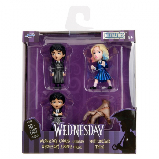 Wednesday Die-Cast Metalfigs 4-Pack i gruppen LEGETØJ / Figurer og legesæt hos Spelexperten (9335325314R00)