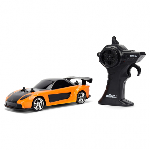 Fast & Furious Drift Mazda RX 7 Fjernstyret bil i gruppen LEGETØJ / RC hos Spelexperten (9336313314R00)