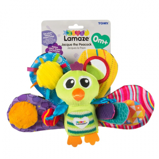 Lamaze - Jacques The Peacock i gruppen LEGETØJ / Børne- & baby / Børne- og babylegetøj hos Spelexperten (941-27013)