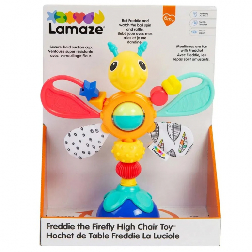 Lamaze - Freddie Ildfluen Højstol Legetøj i gruppen LEGETØJ / Børne- & baby / Børne- og babylegetøj hos Spelexperten (941-272431)