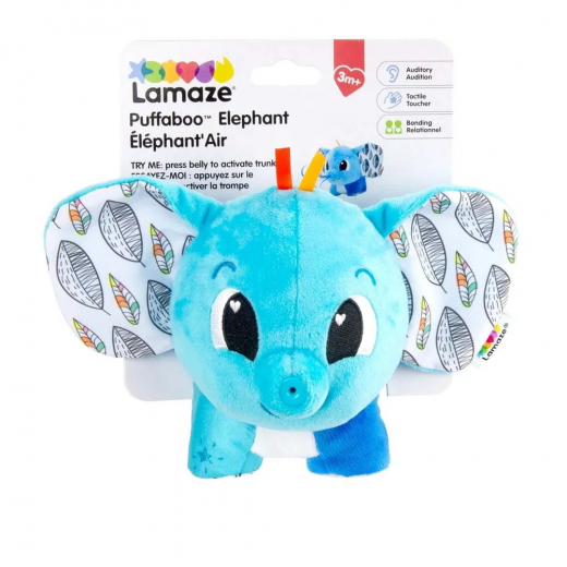 Lamaze - Puffaboo Elefant i gruppen LEGETØJ / Børne- & baby / Børne- og babylegetøj hos Spelexperten (941-274671)
