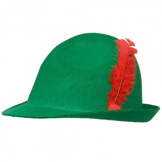 Tyrolean Hat Green i gruppen LEGETØJ / Maskerade / Oktoberfest hos Spelexperten (94225)