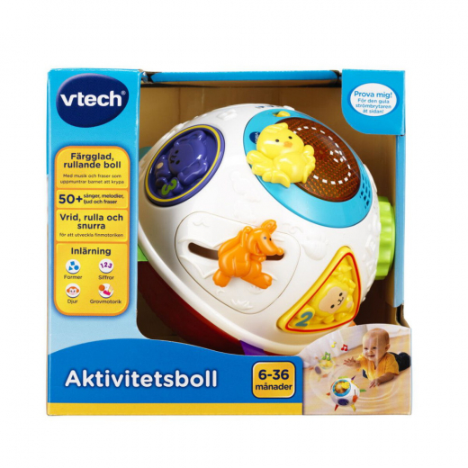 Vtech Baby Aktivitetsbold i gruppen LEGETØJ / Børne- & baby hos Spelexperten (950-151521)