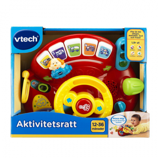 Vtech Baby Aktivitetshjul i gruppen LEGETØJ / Børne- & baby hos Spelexperten (950-166621)