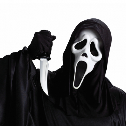 Scream Mask and Knife Set i gruppen LEGETØJ / Maskerade hos Spelexperten (95677)