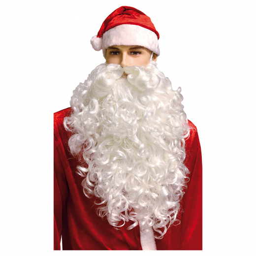 Santa Beard Deluxe i gruppen LEGETØJ / Maskerade / Juleaften hos Spelexperten (95885)