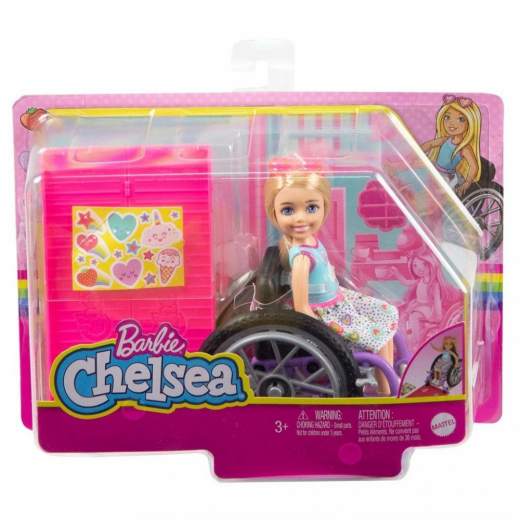 Barbie Chelsea with Wheelchair i gruppen LEGETØJ / Barbie hos Spelexperten (960-0161)