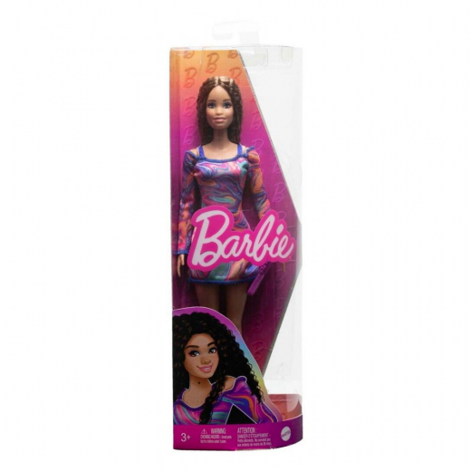 Barbie Fashionista Doll Rainbow Marble Swirl i gruppen LEGETØJ / Barbie hos Spelexperten (960-2321)