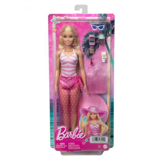 Barbie Classics Beach Day Barbie i gruppen LEGETØJ / Barbie hos Spelexperten (960-2327)