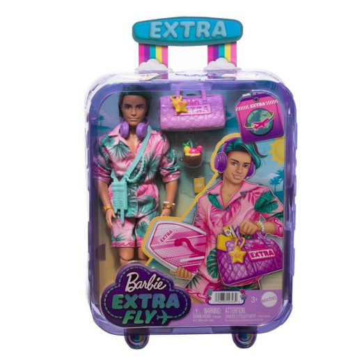 Barbie Extra Doll Ken Beach i gruppen LEGETØJ / Barbie hos Spelexperten (960-2345)