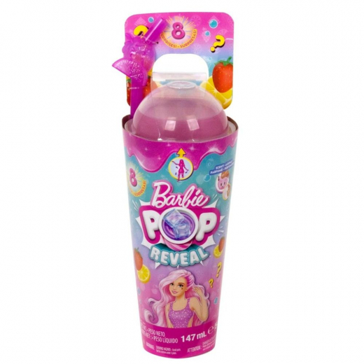 Barbie Pop Reveal - Strawberry Lemonade i gruppen LEGETØJ / Barbie hos Spelexperten (960-2366)
