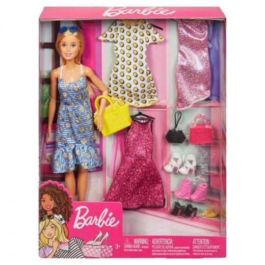 Barbie - Doll & Party Fashions i gruppen LEGETØJ / Barbie hos Spelexperten (960-2408)