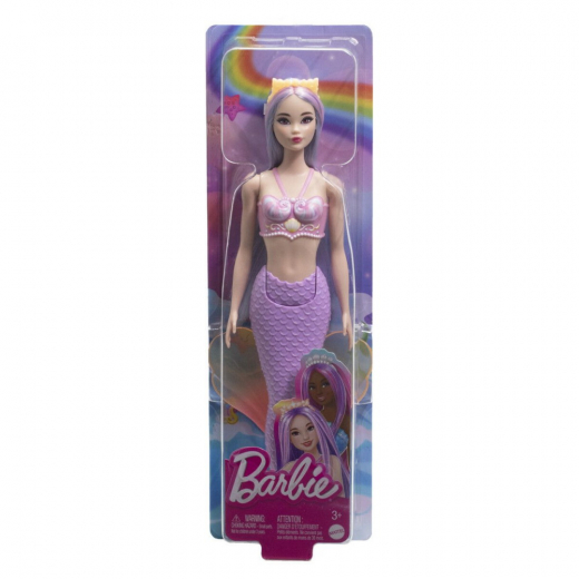 Barbie Core Mermaid Purple i gruppen LEGETØJ / Barbie hos Spelexperten (960-2412)