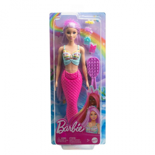 Barbie Touch of Magic Long Hair Mermaid i gruppen LEGETØJ / Barbie hos Spelexperten (960-2415)