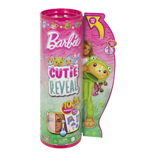 Barbie Cutie Reveal Costume Dog in Frog i gruppen LEGETØJ hos Spelexperten (960-2427)