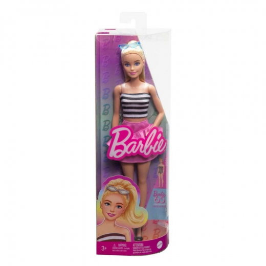 Barbie Fashionista Doll - B&W Classic Dress i gruppen LEGETØJ / Barbie hos Spelexperten (960-2431)