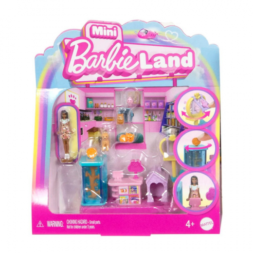 Barbie - Mini BarbieLand Dyrehandel i gruppen  hos Spelexperten (960-2529-Z)