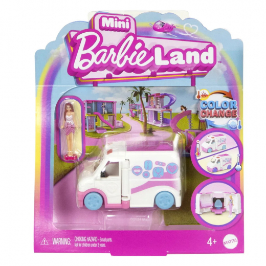 Barbie Mini BarbieLand Ambulance i gruppen  hos Spelexperten (960-2530-V)