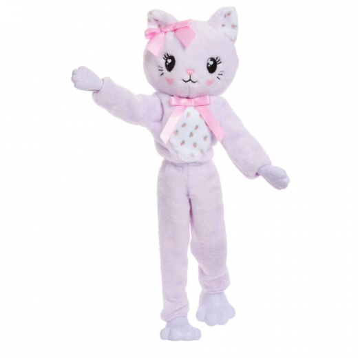 Barbie Cutie Reveal Cuddly Series Kitten i gruppen LEGETØJ / Barbie / Barbie Reveal hos Spelexperten (960-2605)