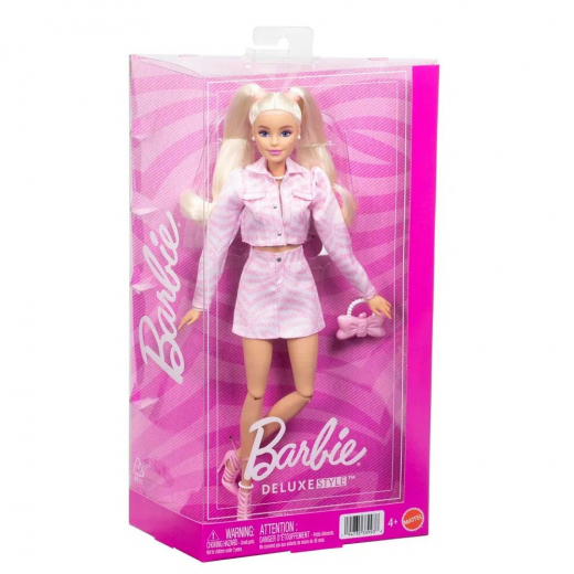 Barbie Deluxe Style - Pink Denim Jacket i gruppen LEGETØJ / Barbie / Barbie Deluxe Style hos Spelexperten (960-2614)