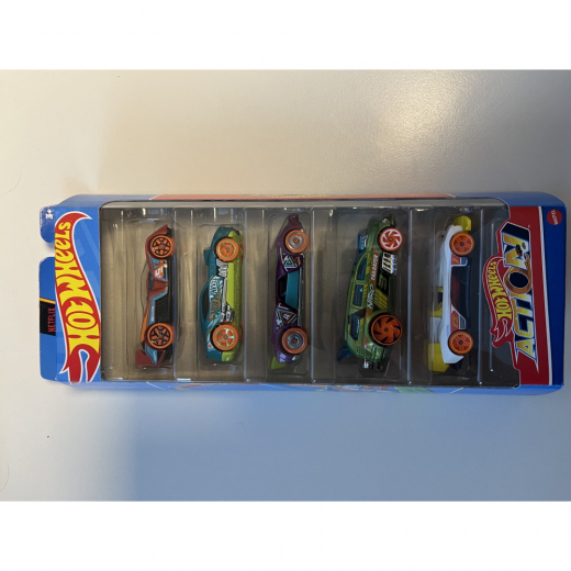 Hot Wheels 5-pack bilar - Action i gruppen LEGETØJ / Legetøjskøretøjer / Hot Wheels hos Spelexperten (965-0138A)