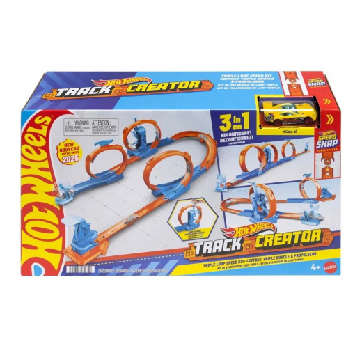 Hot Wheels Triple Loop Speed Kit i gruppen LEGETØJ / Legetøjskøretøjer / Hot Wheels hos Spelexperten (965-2554)