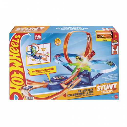 Hot Wheels Mid-Air Crash i gruppen LEGETØJ / Legetøjskøretøjer / Hot Wheels hos Spelexperten (965-2558)