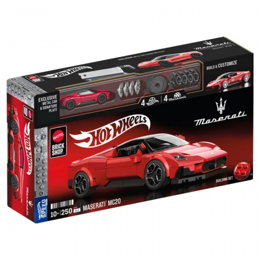 Brick Shop Speed Series Maserati MC20 i gruppen LEGETØJ / Legetøjskøretøjer / Hot Wheels Brickshop hos Spelexperten (965-2566)