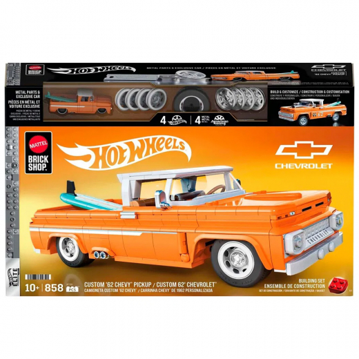 Brick Shop Elite Series '62 Chevy Pickup i gruppen LEGETØJ / Legetøjskøretøjer / Hot Wheels Brickshop hos Spelexperten (965-2572)