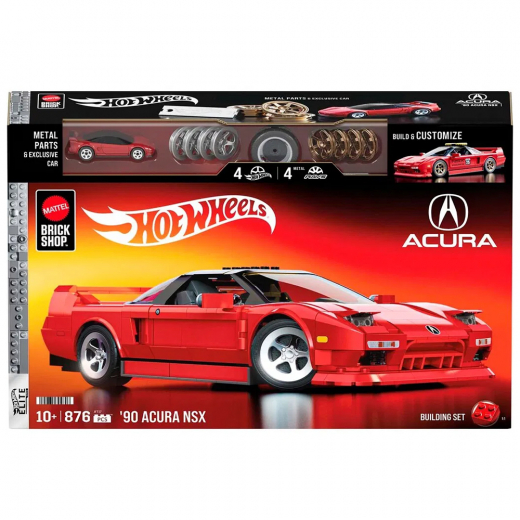 Brick Shop Elite Series '90 Acura NSX i gruppen LEGETØJ / Legetøjskøretøjer / Hot Wheels Brickshop hos Spelexperten (965-2573)