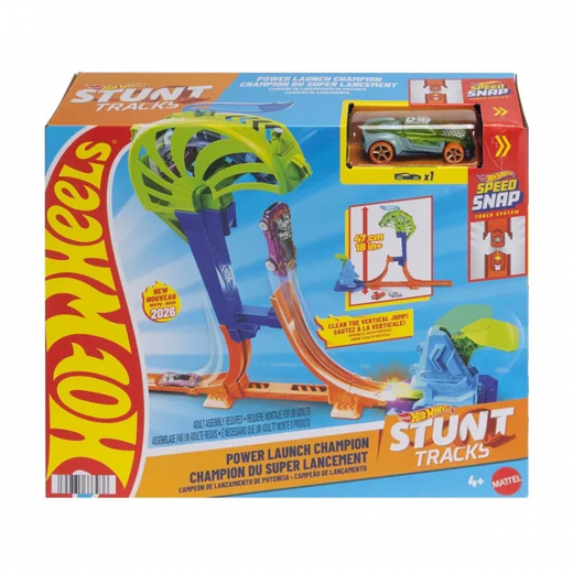 Hot Wheels Stunt Tracks Vertical Slam Launch i gruppen LEGETØJ / Legetøjskøretøjer / Hot Wheels hos Spelexperten (965-2629)