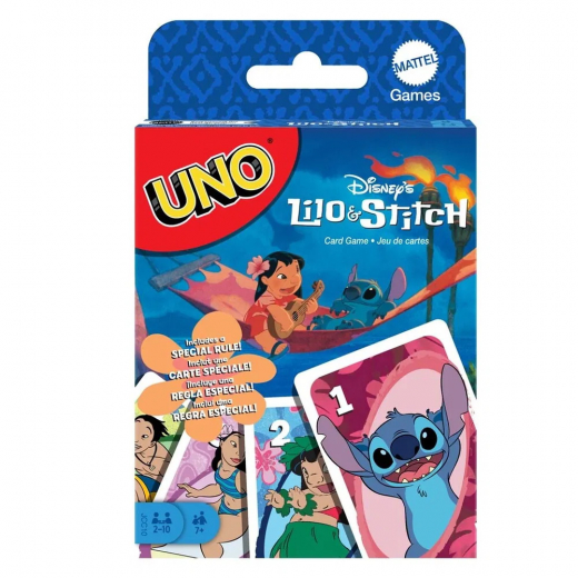 UNO Lilo & Stitch i gruppen SELSKABSSPIL / Spilserier / UNO hos Spelexperten (967-2551)