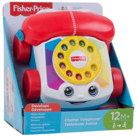 Fisher Price Chatter Telefon i gruppen LEGETØJ / Børne- & baby hos Spelexperten (972-1709)