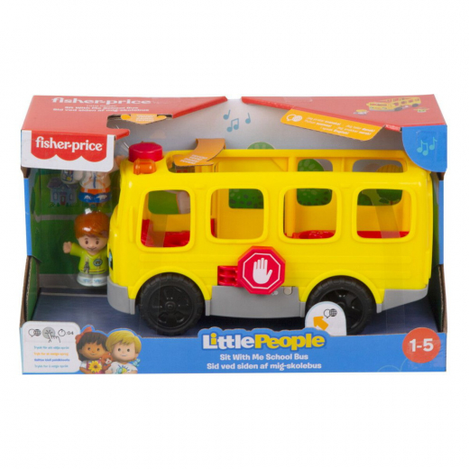 Fisher Price Små Mennesker, Stor skolebus i gruppen  hos Spelexperten (972-1825)