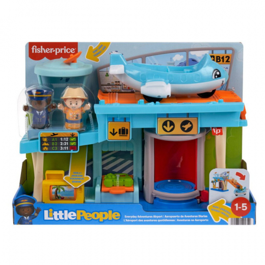 Fisher Price Everyday Adventures Airport i gruppen LEGETØJ / Børne- & baby / Børne- og babylegetøj hos Spelexperten (972-2414)