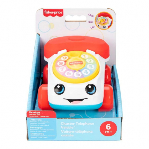 Fisher-Price Mini Chatter Phone  i gruppen LEGETØJ / Børne- & baby / Børne- og babylegetøj hos Spelexperten (972-2602)