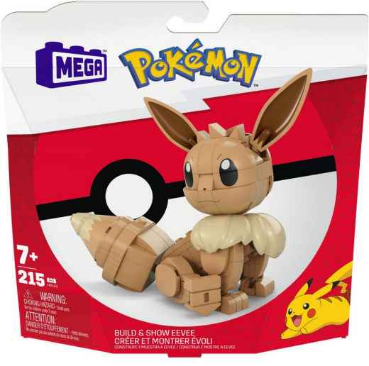 MEGA Pokémon Medium Character - Eevee i gruppen LEGETØJ / Byggeklodser hos Spelexperten (973-1118-E)