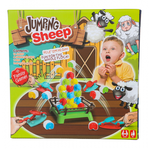 Jumping Sheep (DK) i gruppen SELSKABSSPIL / Familiespil hos Spelexperten (97473)