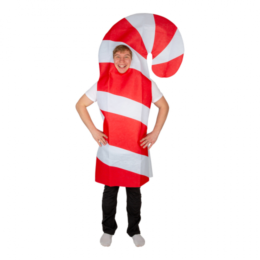 Costume - Candy Cane i gruppen LEGETØJ / Maskerade / Halloween / Maskerade kostumer / Kostumer til voksne hos Spelexperten (97563)