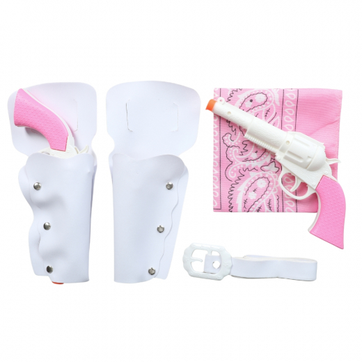 Masquerade Kit - Pink Cowboy i gruppen LEGETØJ / Maskerade / Halloween / Maskerade kostumer hos Spelexperten (97589)