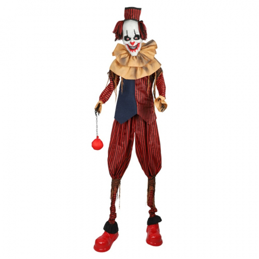 Standing Animated Clown Dekoration 250 cm i gruppen LEGETØJ / Maskerade / Halloween / Tilbehør Halloween hos Spelexperten (97762)