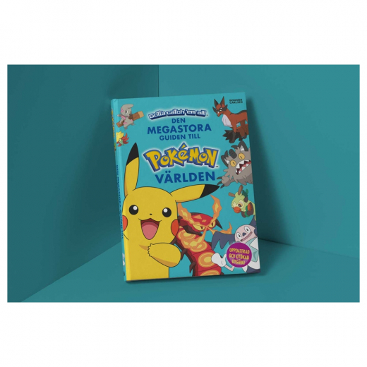 Pokémon Bok - Den megastora guiden till Pokémonvärlden  i gruppen Nyheder hos Spelexperten (9789179815516)