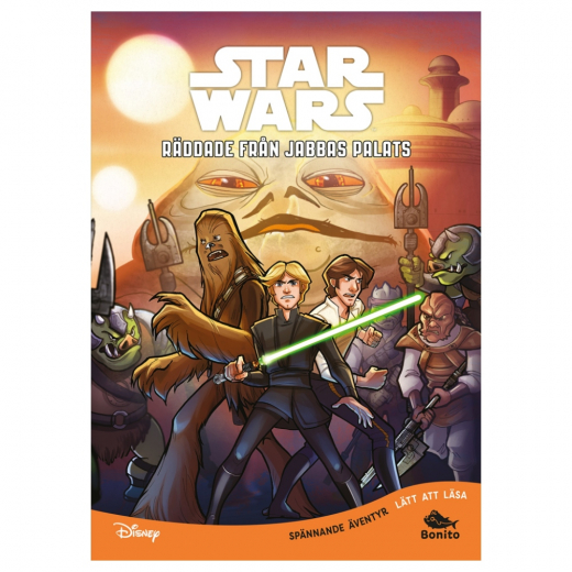 Star Wars Bok Räddade från Jabbas palats  i gruppen Nyheder hos Spelexperten (9789190044223)