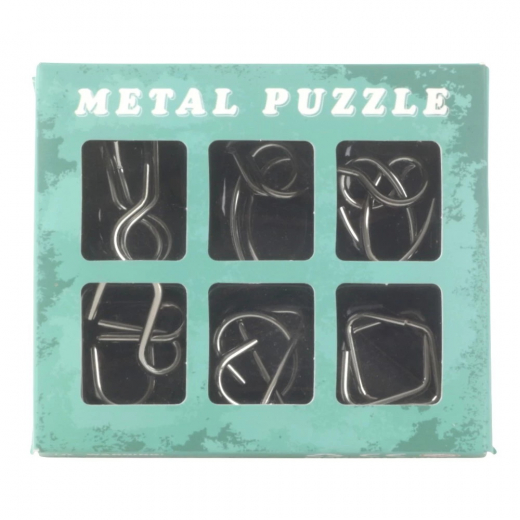 Metall Puzzle Set i gruppen SELSKABSSPIL / Hjernevridere hos Spelexperten (98108)